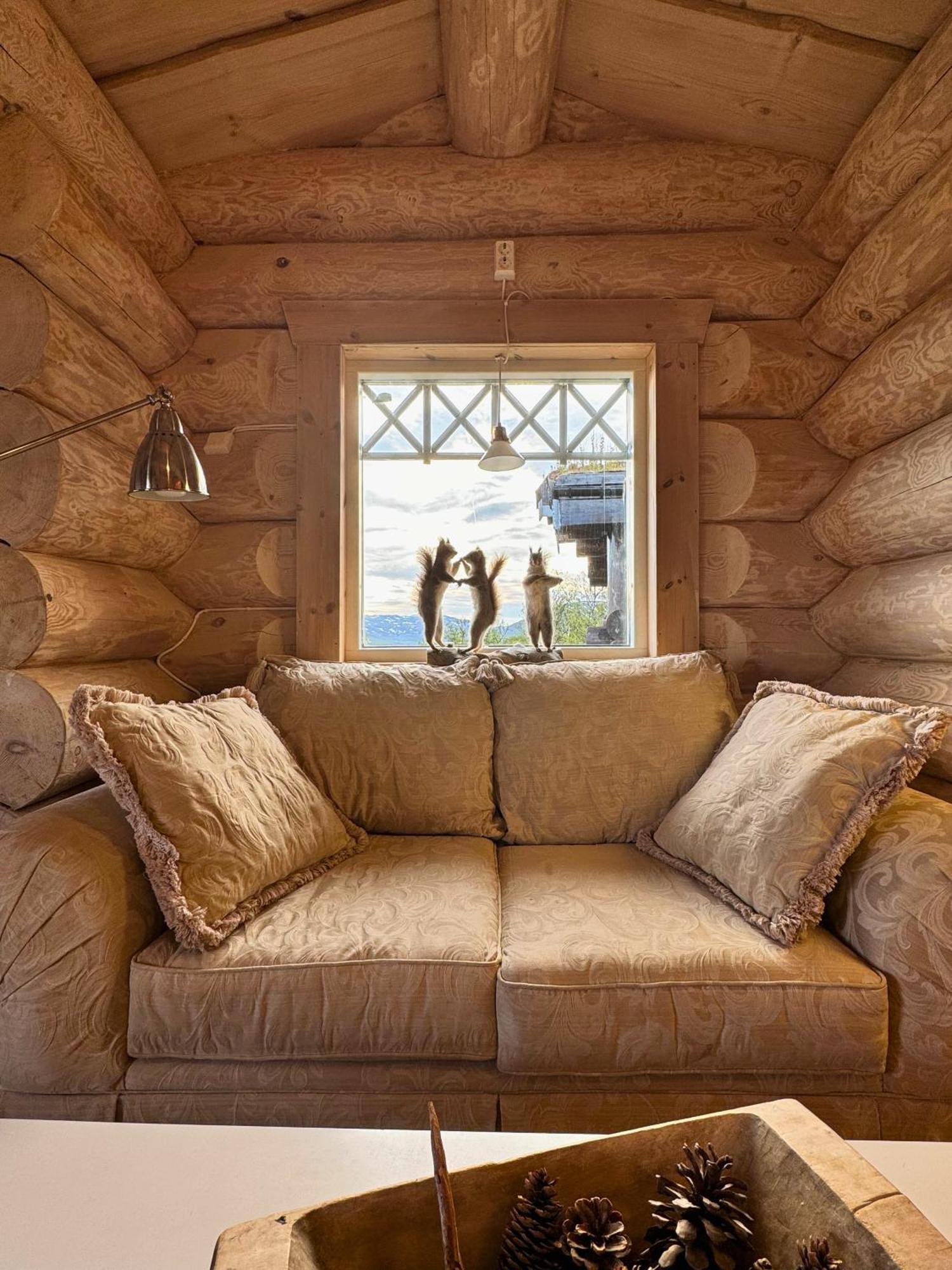 Unique Arctic Timber Cabin Skaidi Extérieur photo