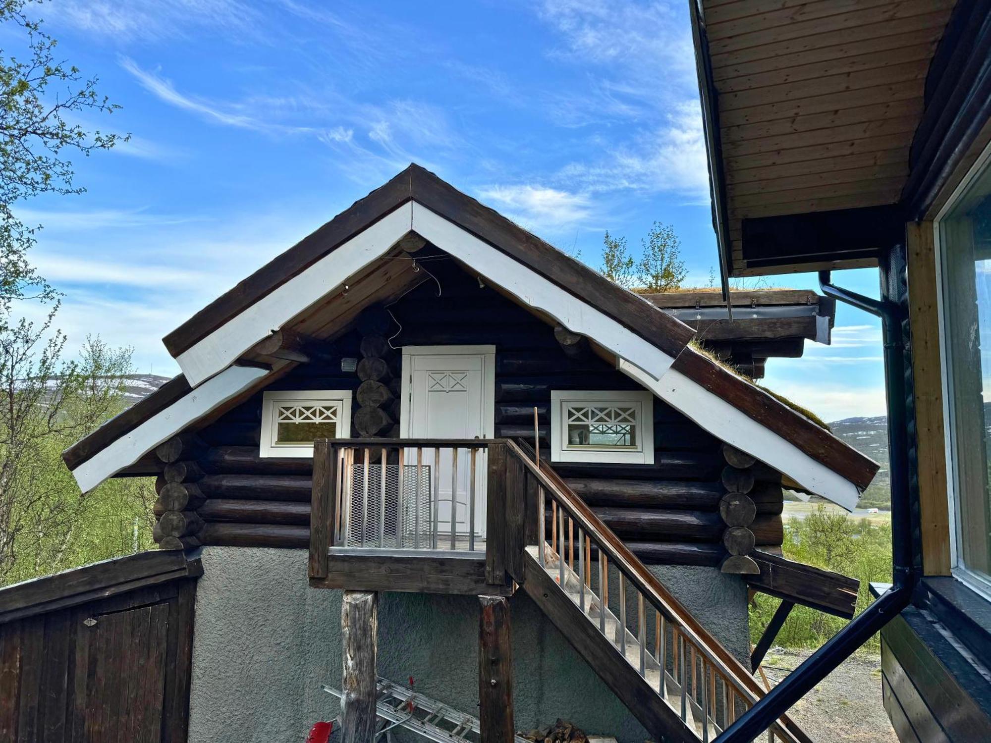 Unique Arctic Timber Cabin Skaidi Extérieur photo