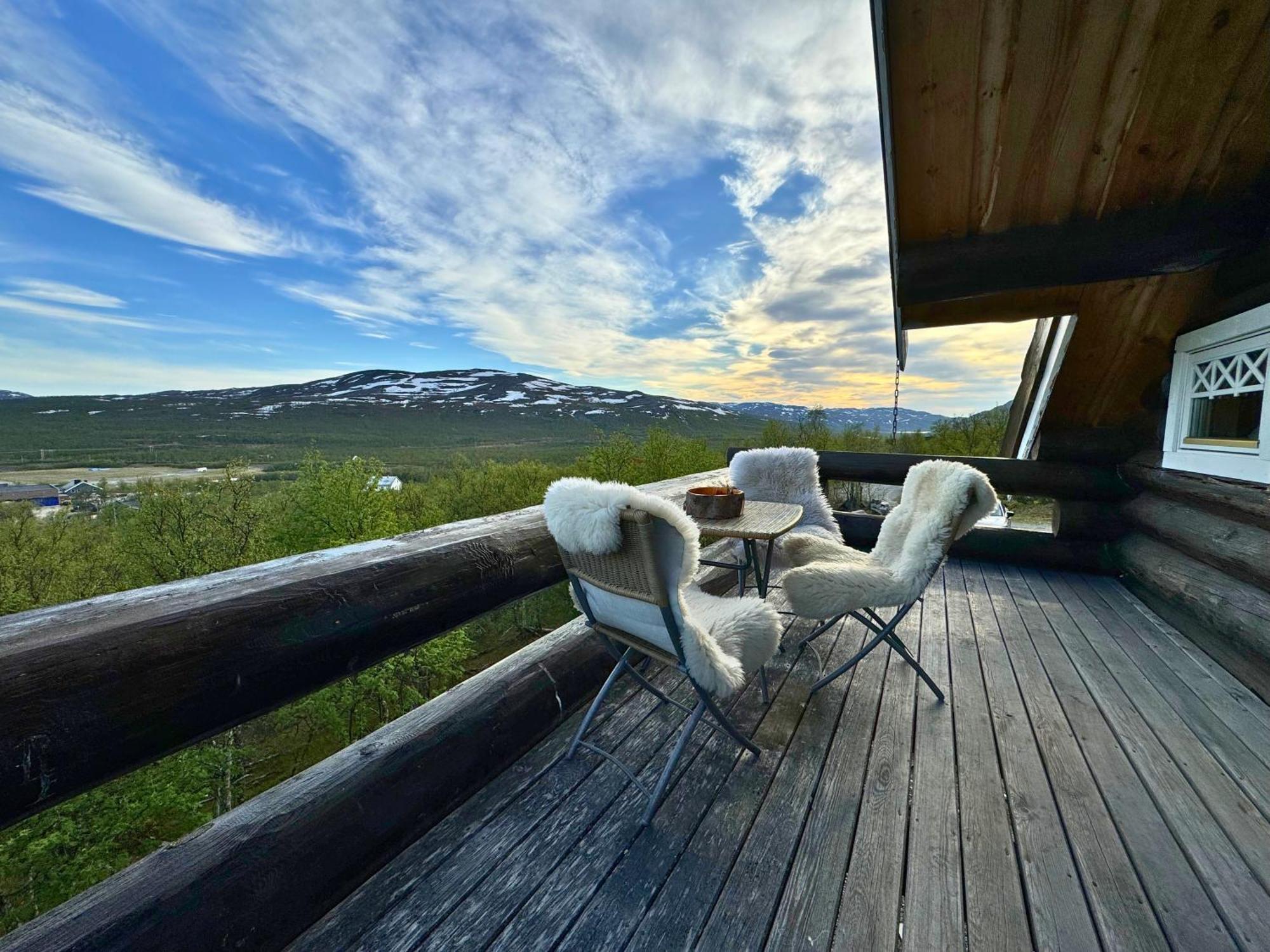 Unique Arctic Timber Cabin Skaidi Extérieur photo